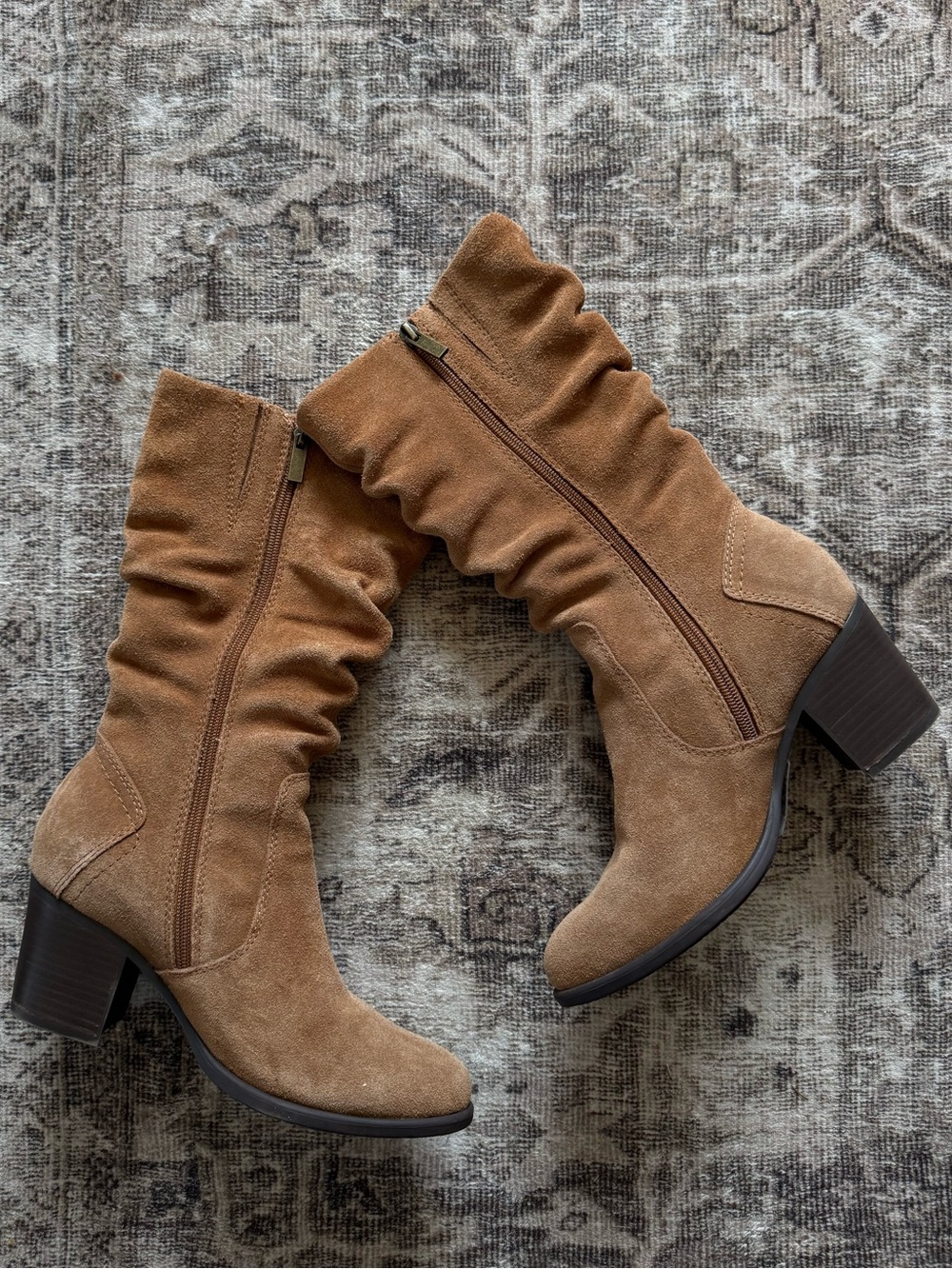 Earth Vine Slouch Boots